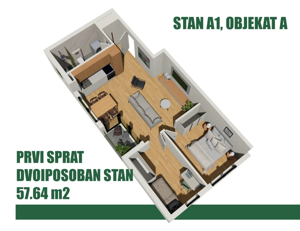 Dvosoban A1