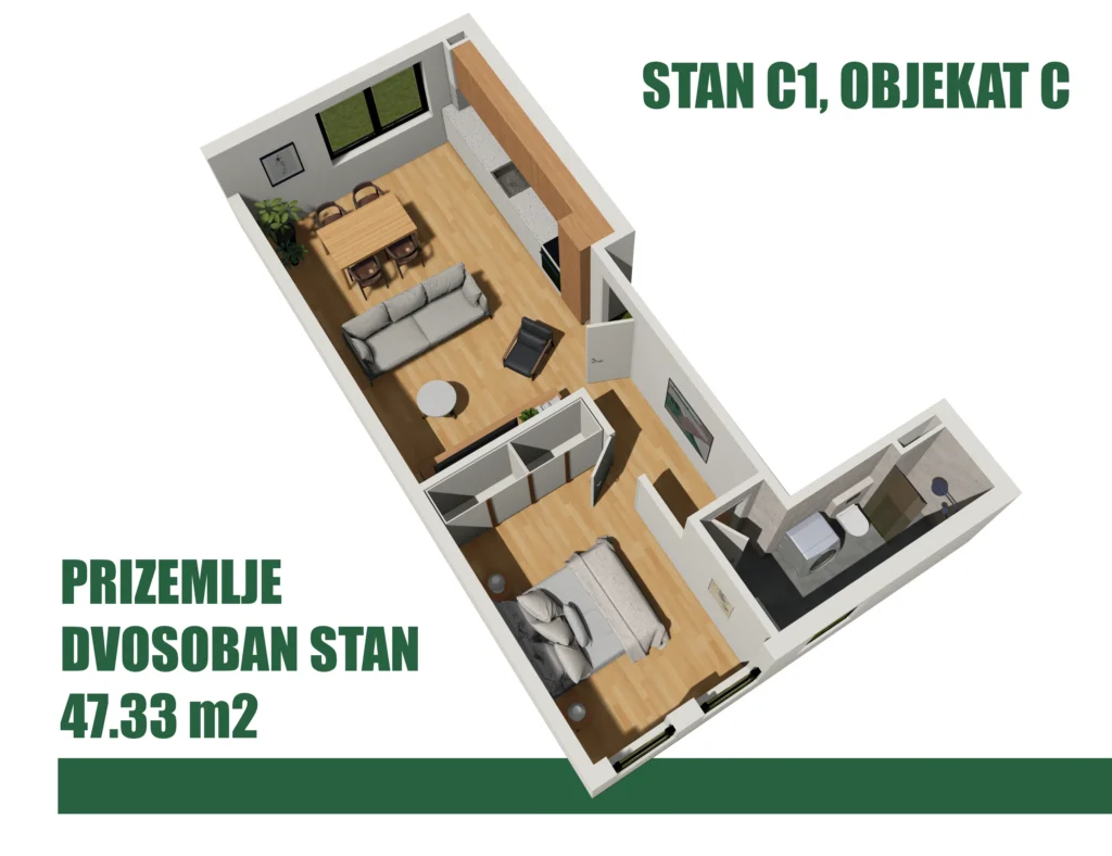 Dvosoban C1