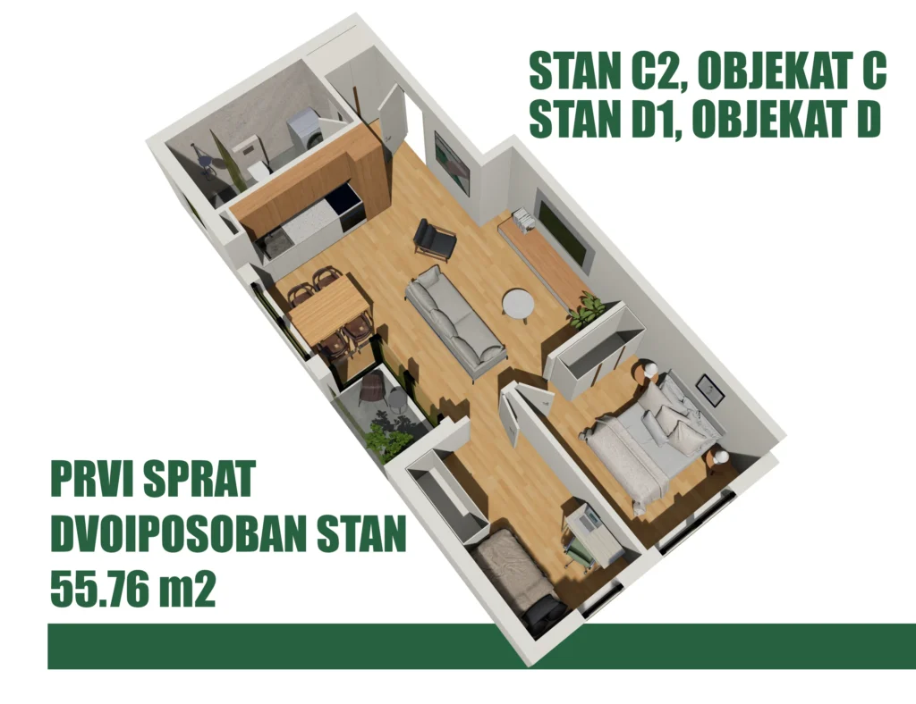 Dvosoban C2