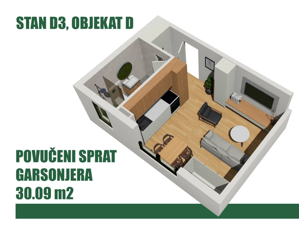 Garsonjera D3